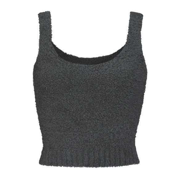 SKIMS Cozy Knit Tank, Juniper, S/M (NWT)